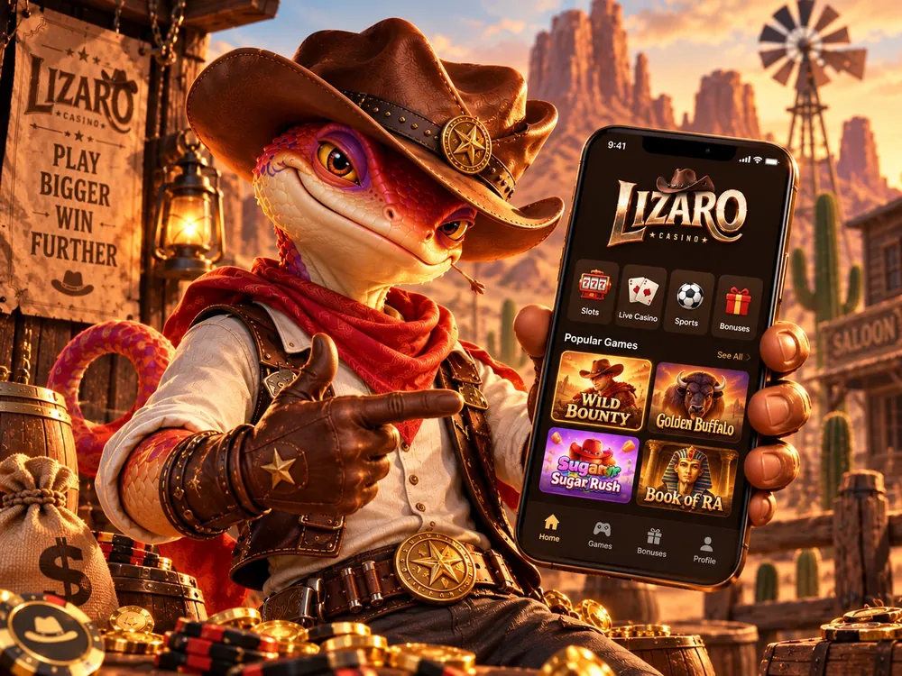 Lizaro Casino op mobiel